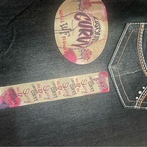 Size 17 Luscious curly skinny Wallflower jeans